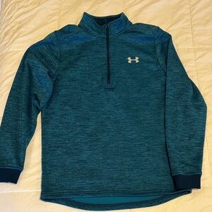 Under Armour Blue Quarter-Zip Pullover